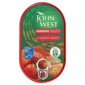 J.WEST HERRING FILLETS TOMATO 145GR  Ünimar Süpermarket