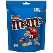 M&M'S CRISPY POUNCH 128GR  Ünimar Süpermarket