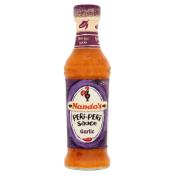 NANDO'S PERI PERI SAUCE GARLIC MEDIUM 250GR  Ünimar Süpermarket