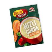 ULKER BIZIM HIZLI CORBA KREMALI TAVUK 22GR  Ünimar Süpermarket