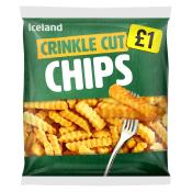 ICELAND CRINKLE CUT CHIPS 1,25KG  Ünimar Süpermarket