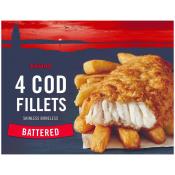 ICELAND 4PK BREADED COD FILLET 500GR  Ünimar Süpermarket