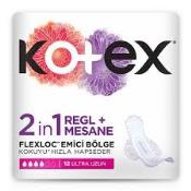KOTEX ULT.REGL+MESANE UZUN 12LI  Ünimar Süpermarket