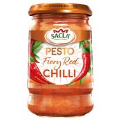 SACLA PESTO FIERY RED CHILLI 190GR  Ünimar Süpermarket