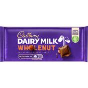 CADBURY DAIRY MILK WHOLE NUT 180GR  Ünimar Süpermarket