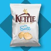 KETTLE SEA SALT.PAT.CHIPS 130G.  Ünimar Süpermarket
