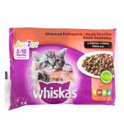 WHISKAS POUCH JUNIOR 100GR. 4PK  Ünimar Süpermarket