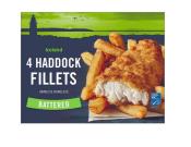 ICELAND 4PK BATTERED HADDOCK  FILLET 500GR  Ünimar Süpermarket