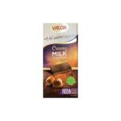 VALOR CREAMY MILK CHOCO HAZELNUT 100GR  Ünimar Süpermarket