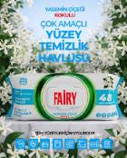 FAIRY YASEMIN YÜZEY  TEMİZLİK MENDİLİ  YENİ  Ünimar Süpermarket