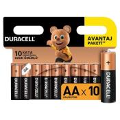 DURACELL KALEM PIL AA 10LU  Ünimar Süpermarket