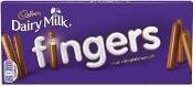 CADBURY MILK FINGERS 114GR  Ünimar Süpermarket