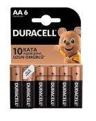 DURACELL KALEM PIL AA 6LI  Ünimar Süpermarket