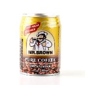 MR.BROWN 240ML PURE COFFEE  Ünimar Süpermarket