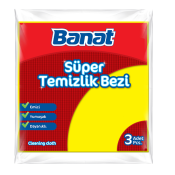 BANAT SUPER TEMIZLIK BEZI 3LU   Ünimar Süpermarket
