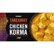 ICELAND TAKEAWAY CHIKEN KORMA 375GR  Ünimar Süpermarket