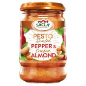 SACLA PESTO PEPPER CRSH ALMOND 190GR  Ünimar Süpermarket