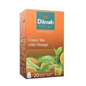 DILMAH GREEN TEA ORANGE 20LI  Ünimar Süpermarket