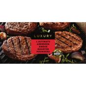 ICELAND LUXURY 4PK ABERDEEN ANGUS QTR POUNDER 454G  Ünimar Süpermarket