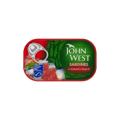 J.WEST SARDINS IN TOMATO 120GR  Ünimar Süpermarket