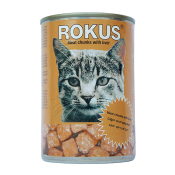 ROKUS CATFOOD LIVER 410GR  Ünimar Süpermarket