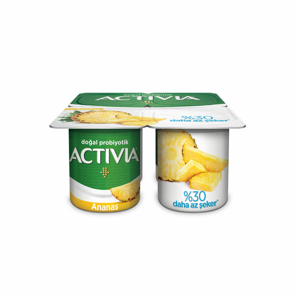 DANONE ACTIVIA ANANAS 4*110GR  Ünimar Süpermarket