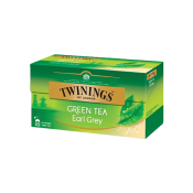 TWING GREEN TEA EARL GREY -BAGS 25LI  Ünimar Süpermarket