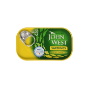 J.WEST SARDINES IN.OIL  120 GR  Ünimar Süpermarket