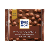 RITTER SPORT WHOLE HAZELNUTS 100GR  Ünimar Süpermarket