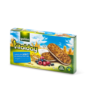 GULLON VITALDAY SAND.KIR.MEYVE 220GR  Ünimar Süpermarket