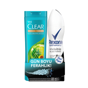 REXONA INV.150 ML+CLEARBAMBU SAMP.  Ünimar Süpermarket