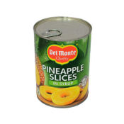 DEL MONTE PINEAPPLE SLICES IN SYRUP 567GR  Ünimar Süpermarket