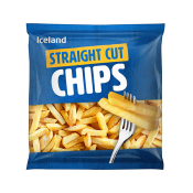 ICELAND STRAIGHT CUT CHIPS 1,25KG  Ünimar Süpermarket