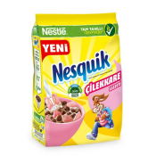 NESQUIK MISIR GEV. 310GR CILEK KARE  Ünimar Süpermarket