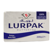 LURPAK DANISH SALT.BUTTER 200GR  Ünimar Süpermarket