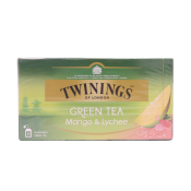 TWININGS GREEN TEA MANGO-LYCHEE 25 LI  Ünimar Süpermarket