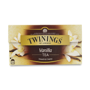 TWININGS VANILLA T-BAGS 25S  Ünimar Süpermarket