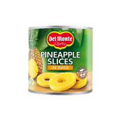 DEL MONTE PINEAPPLE435GR SLICES IN JUICE  Ünimar Süpermarket