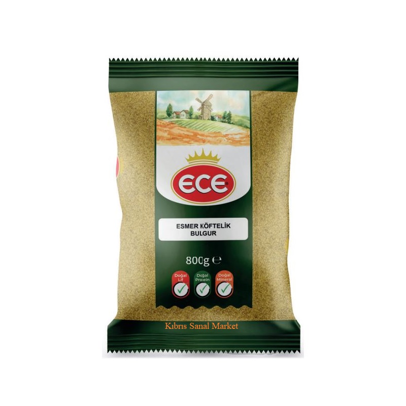 ECE ESMER KOFTELIK BULGUR 800GR  Ünimar Süpermarket