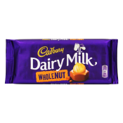 CADBURY MILK WHOLE NUT 120GR  Ünimar Süpermarket