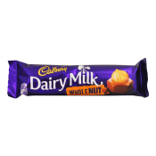 CADBURY DAIRY MILK WHOLE NUT 45GR  Ünimar Süpermarket