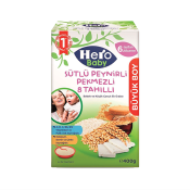 HERO BABY SUTLU 8 TAH.PEYNIRLI PEK.400GR  Ünimar Süpermarket