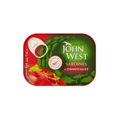 J.WEST BON.SARDIN DOMATES.95 GR  Ünimar Süpermarket