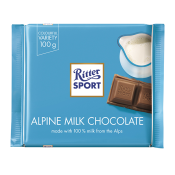 RITTER ALPINE MILK 100GR  Ünimar Süpermarket