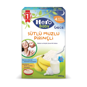 HERO BABY SUT/PIRINC/MUZLU 200GR+4 AY  Ünimar Süpermarket