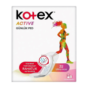 KOTEX ACTIVE GUNLUK 32LI  Ünimar Süpermarket